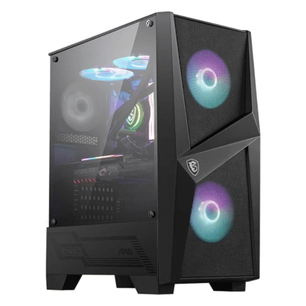 MSI MAG FORGE 100R Mid Tower Gaming Computer Case