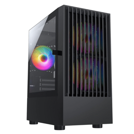 CiT Slammer Micro-ATX ARGB PC Gaming Case