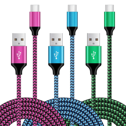USB C Fast Charger Cable, 3Pack 6FT/1.8M Samsung Charger Cable Fast Charge